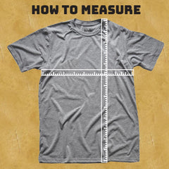Vintage & Retro T-shirts | SOLID THREADS Size Chart
