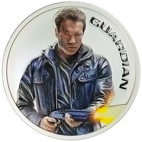 Terminator Guardian Silver Round