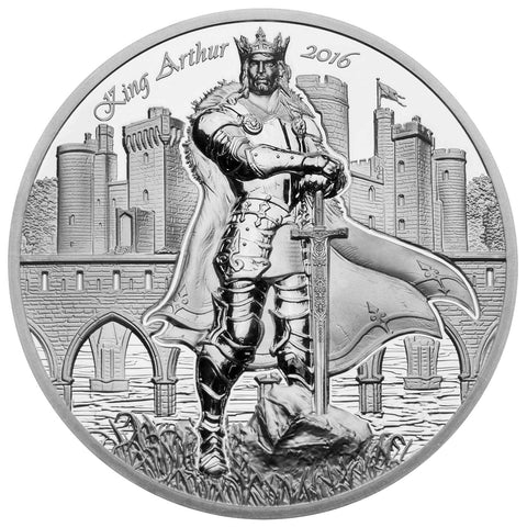 King Arthur-Silver Coin-Choice Mint