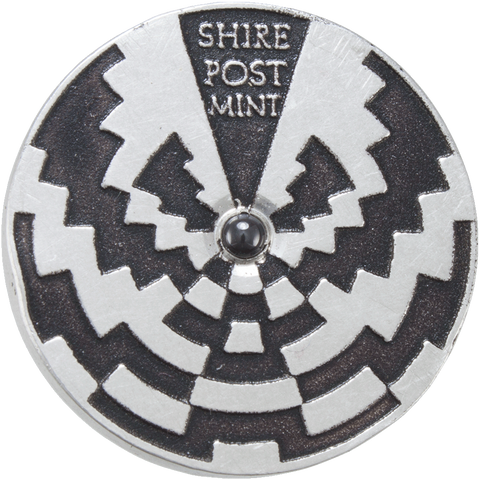 Silver Strobe Spinning Top-Shire Post Mint