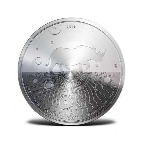 Silver Rhino - Le Grand Mint.