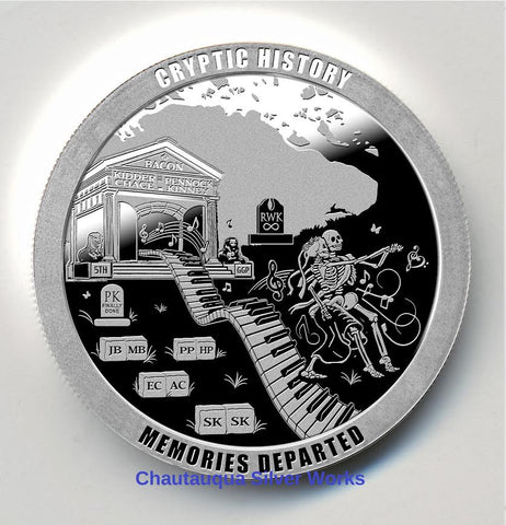 Cryptic History Silver Round