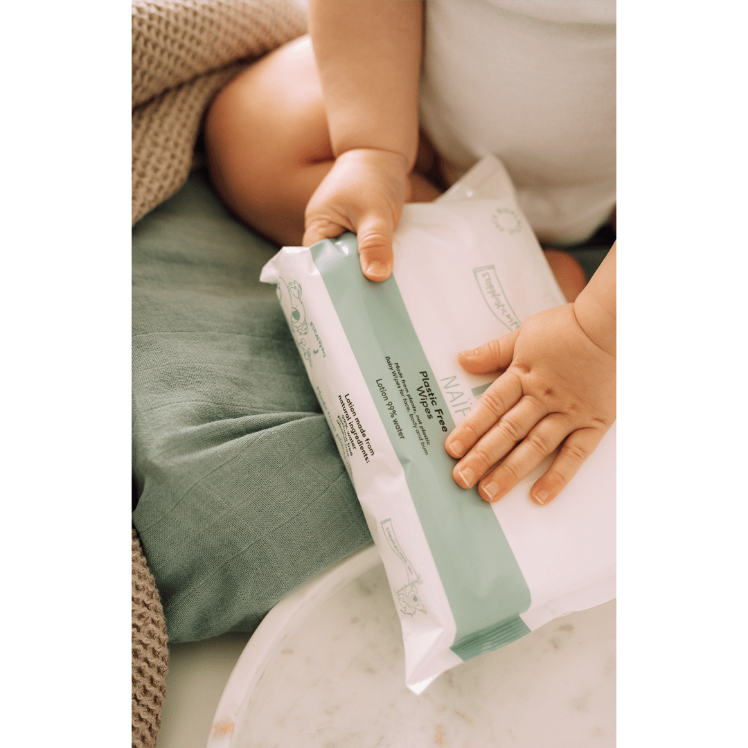 Gevoelig Antipoison bewijs Babywipes / Natuurlijke vochtige doekjes – With baby love