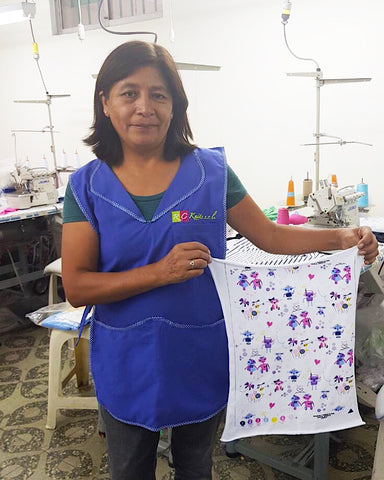 Smarty Girl brand leggings Kickstarter ethical manufacturing Peru pima cotton