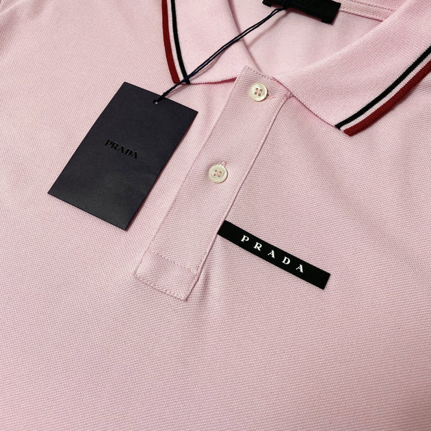 prada polo pink