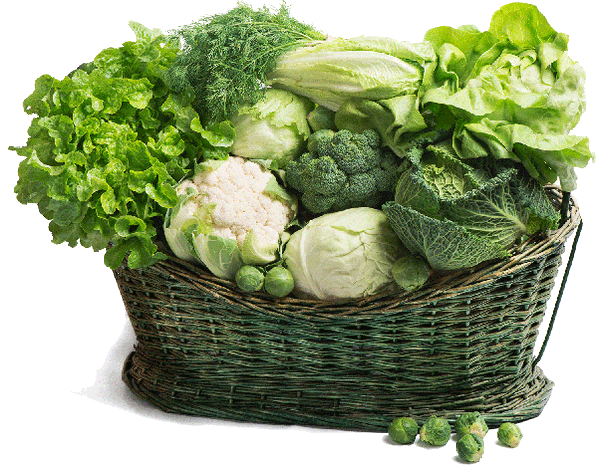 Eat green leafy vegetables