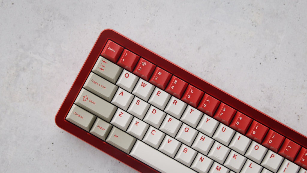 人気の雑貨がズラリ！ GMK 赤色 Red 最終値下げ完成品 Alert Kbdfans