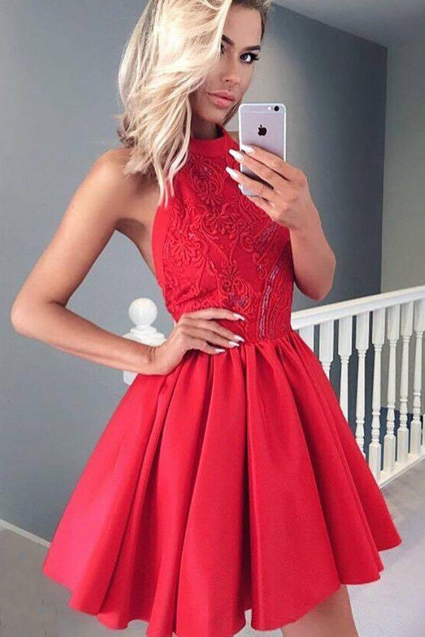 Красное Платье Выпускной Фото