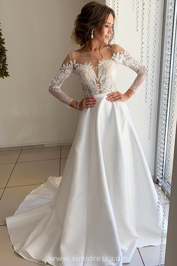 simple wedding ball gowns