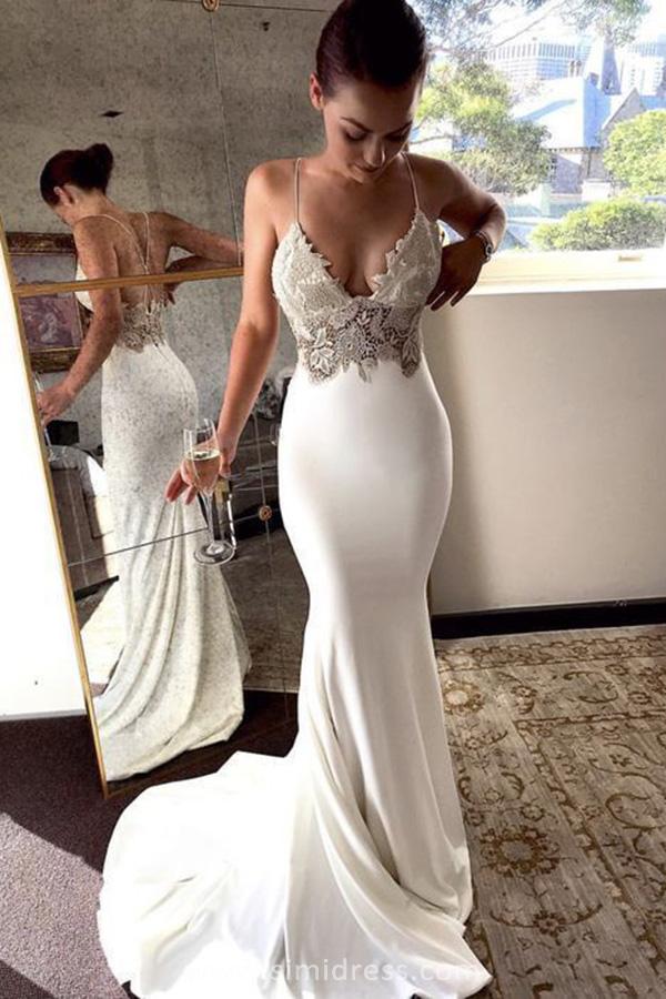 soft mermaid wedding dress