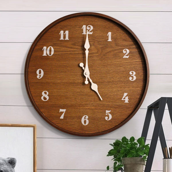 13 inch modern wall clock