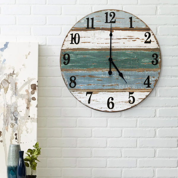18 inch beach wall clock