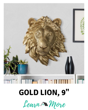 mini gold lion