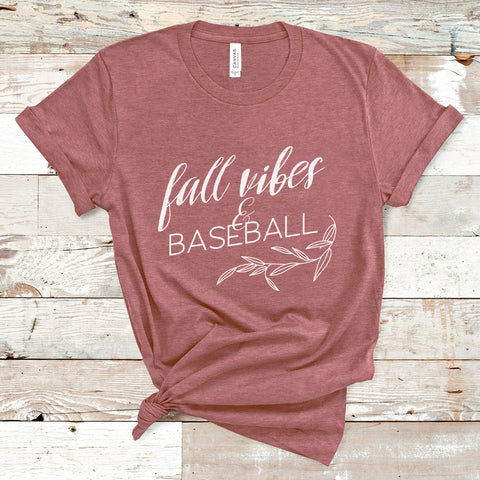 Fall Vibes & Baseball Tee
