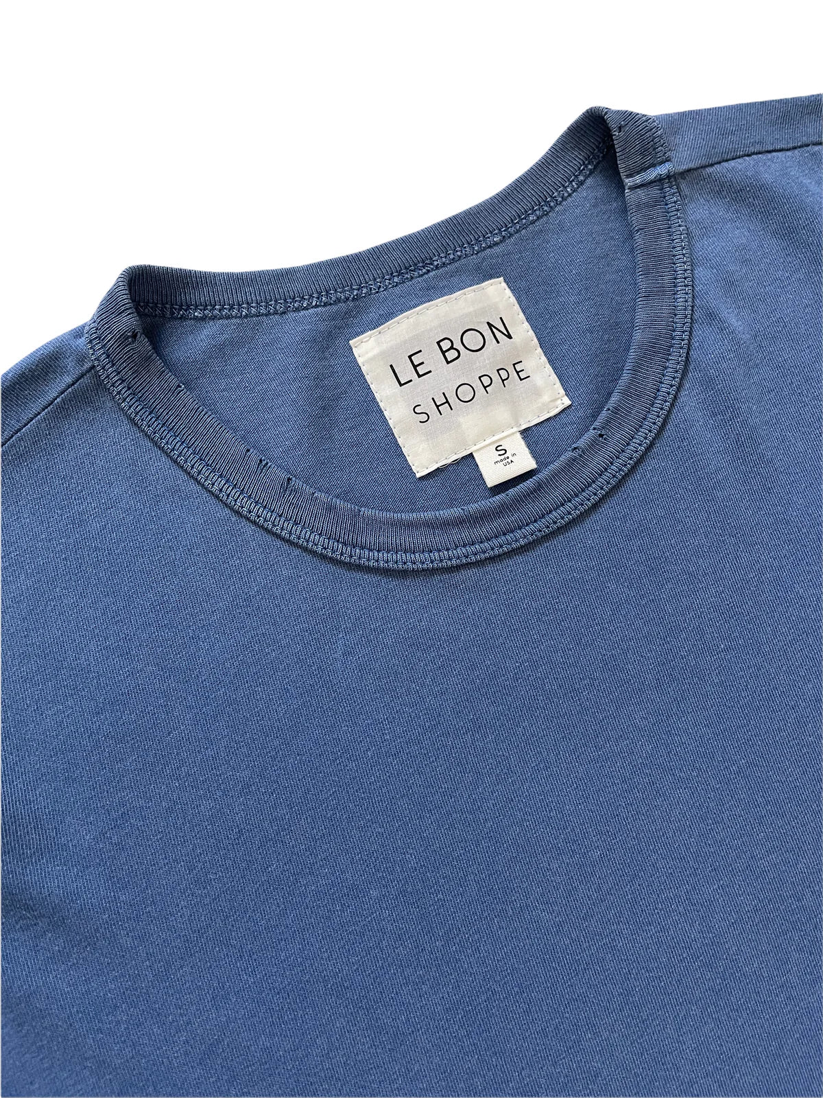 Organic Cotton Tee Boy Tee- royal blue