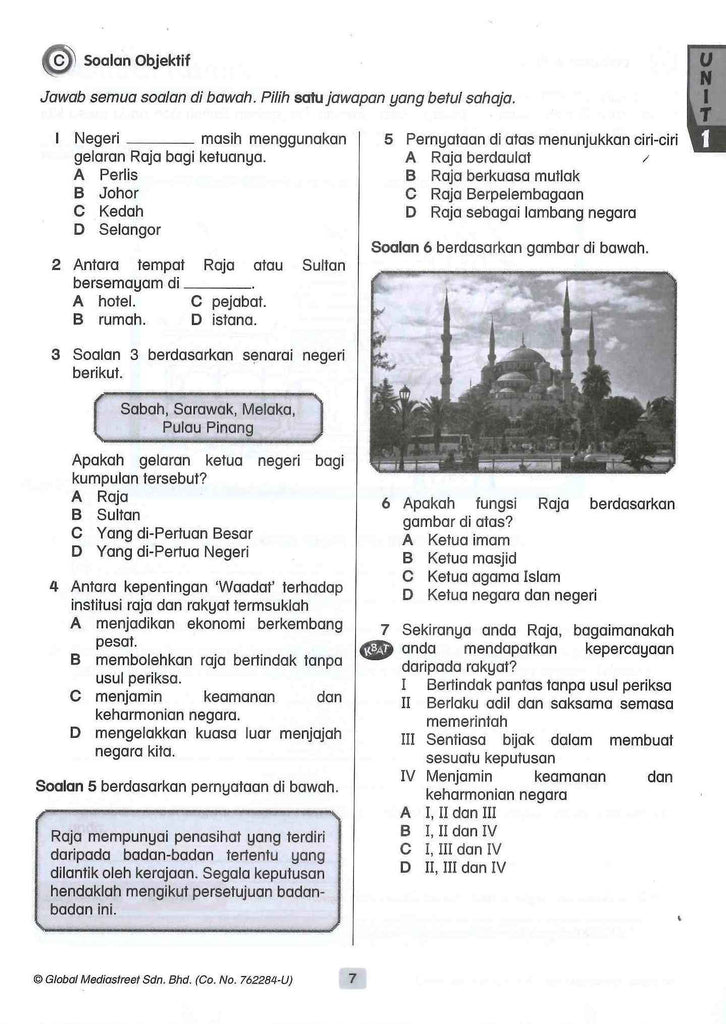 Soalan Sejarah Tahun 5 2021  Myb Buku Latihan Praktis Kssr Sejarah