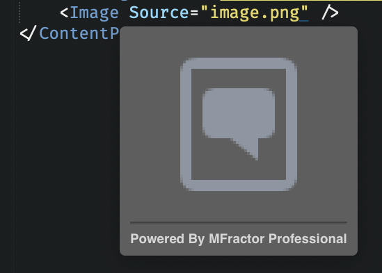 Using an image resource in XAML