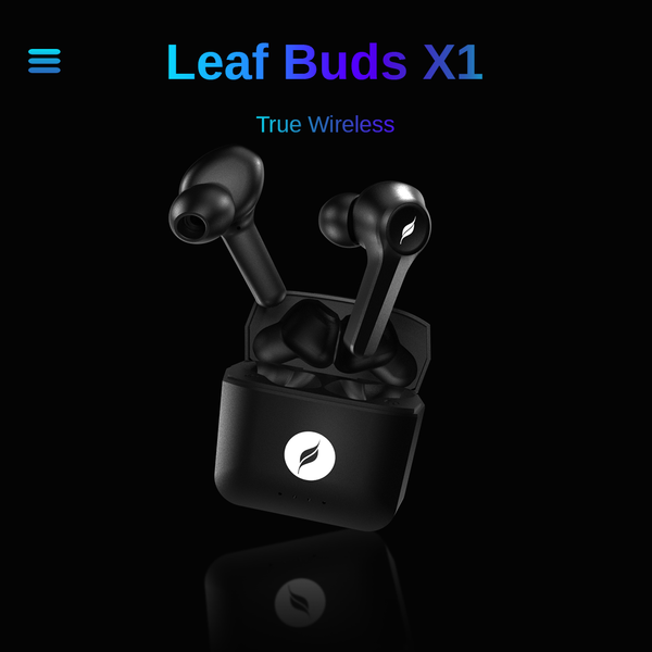 leaf buds earphones