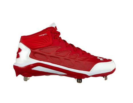 red white blue under armour cleats