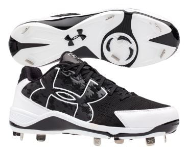 under armour men's heater low st metal cleats