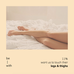 be-with touch legs closeness