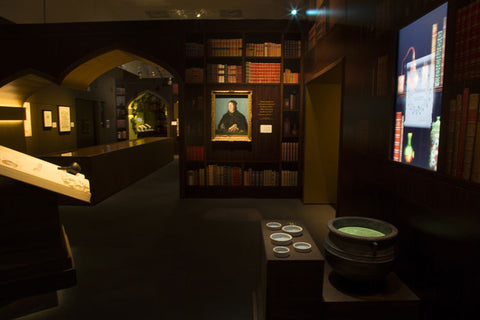 A l'intérieur de l'exposition Harry Potter: A History of Magic
