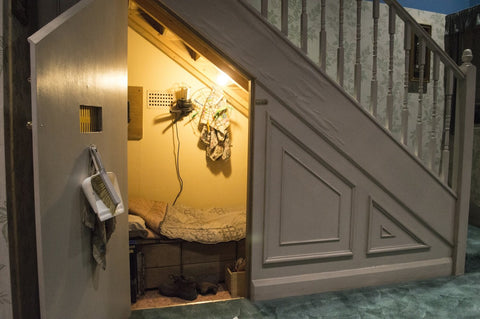 Harry Potter chambre sous l'escalier