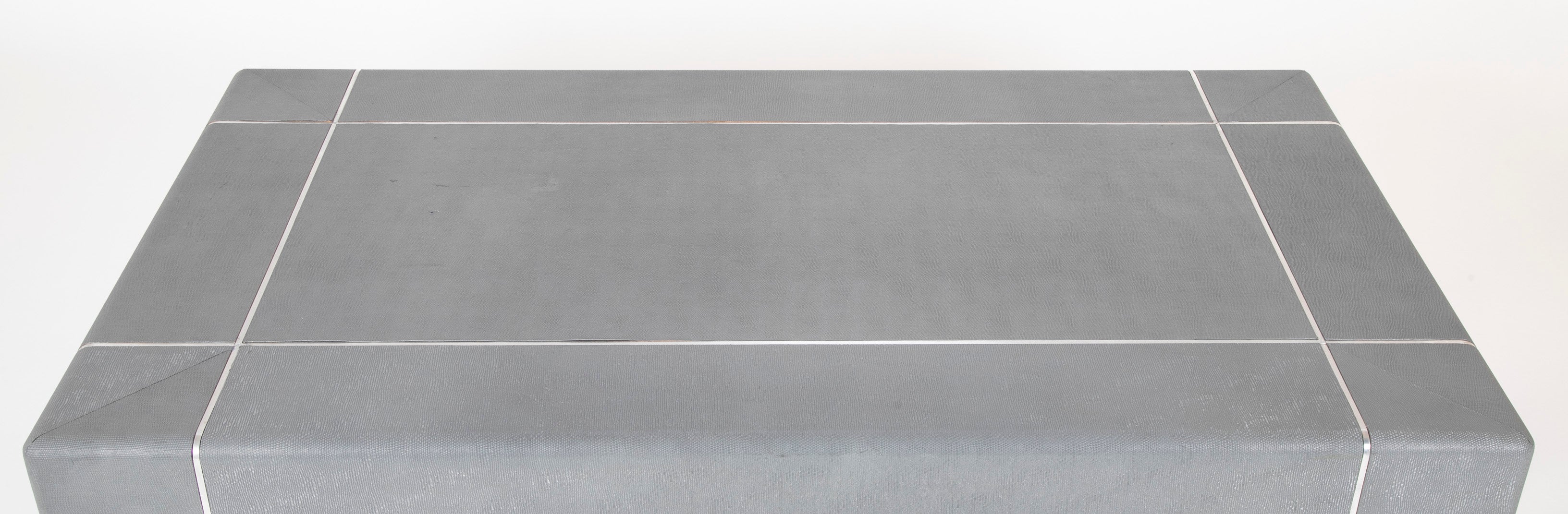 Karl Springer Style Coffee Table
