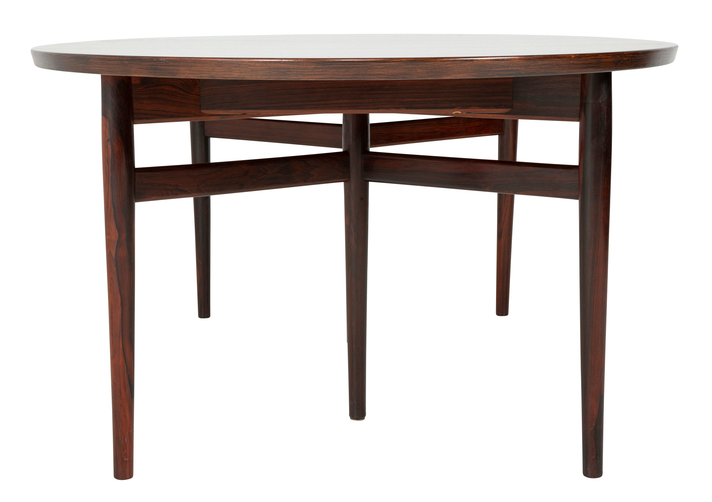 A Rosewood Dining Table designed by Arne Vodder for Sibast Furniture