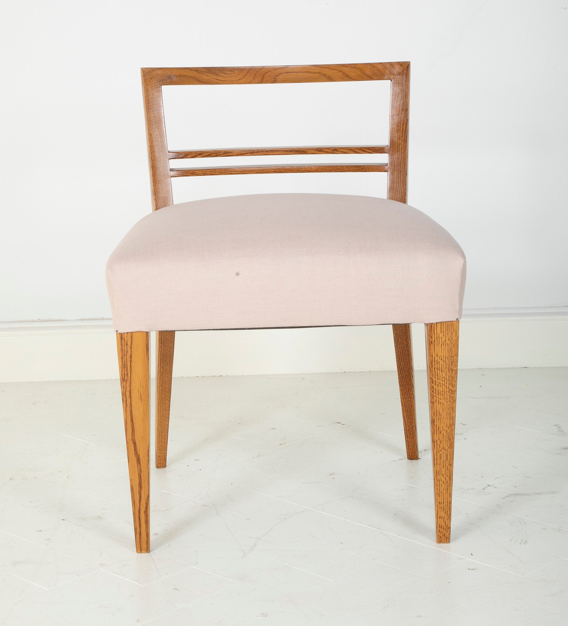 French Oak Dressing Table Chair