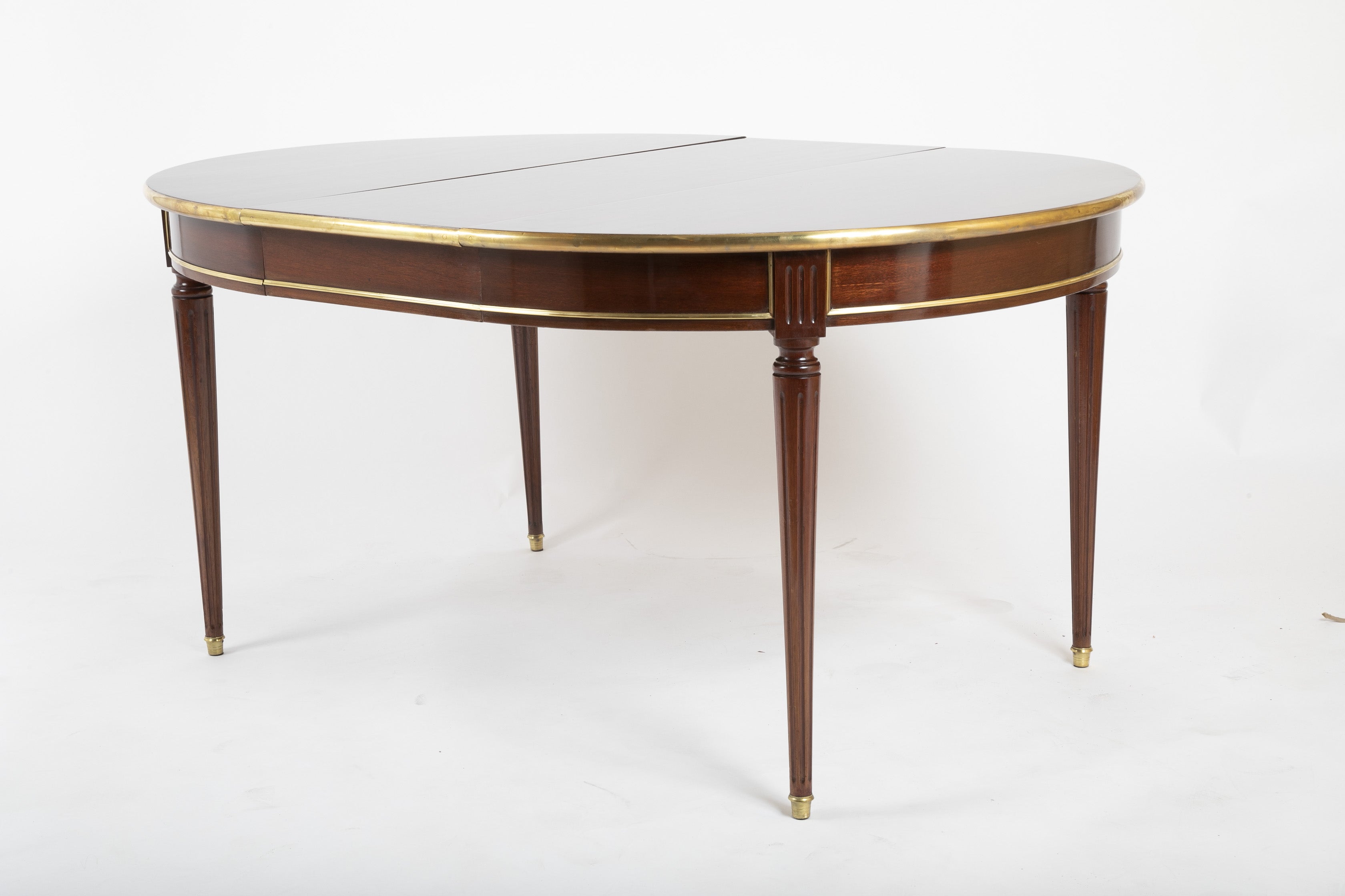 Louis XVI Style French Mahogany Dining Table