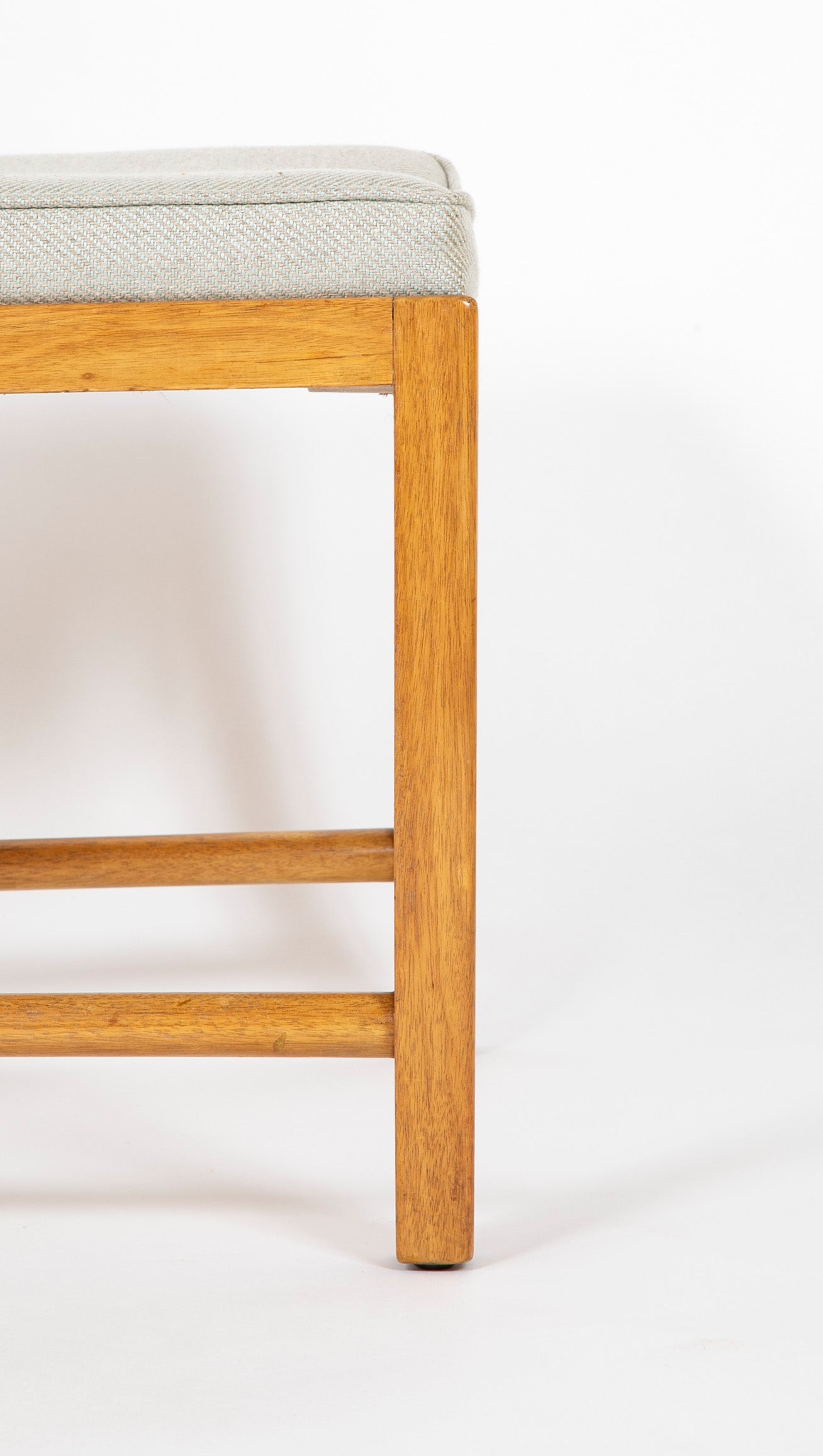 Set of 6 Bleached Mahogany Dining Chairs by Edward Wormley for Dunbar