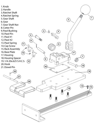 Powernail Powerjack 500-SCHEMATIC