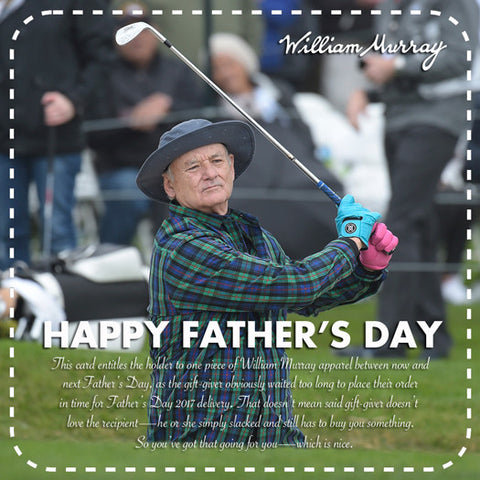 bill murray fathers day william murray golf men's apparel fashion pebble beach