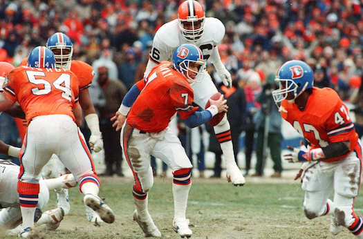 john elway denver broncos Cleveland browns the drive nfl playoffs