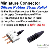 Thermocouple Connector Accessories Miniature Strain Relief
