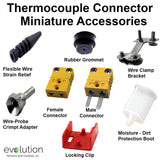 Miniature Thermocouple Connector Accessories Type K