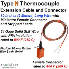 Thermocouple Extension Cable Type N 