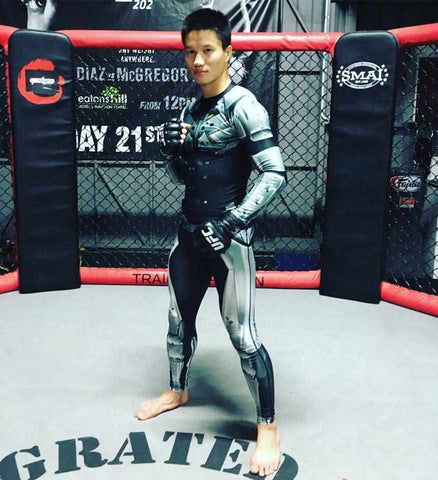 Dynasty worn by UFC Fighter Ben 10 Nguyen