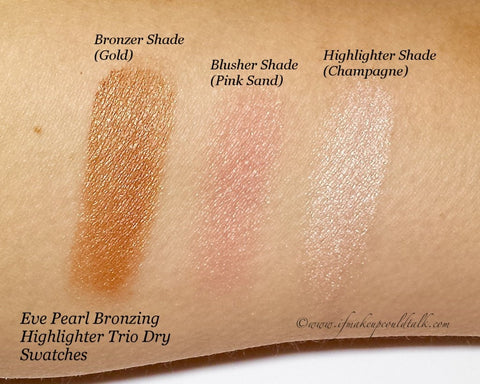 Bronzing Highlighter Trio & 110 Fan Brush Review