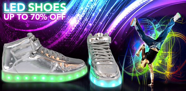 led light up shoes sneakers