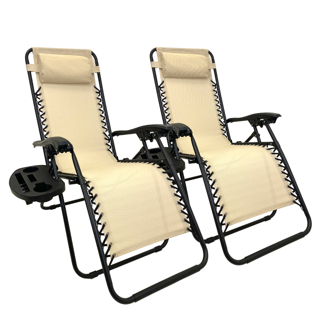 zero gravity sun lounger 2 pack