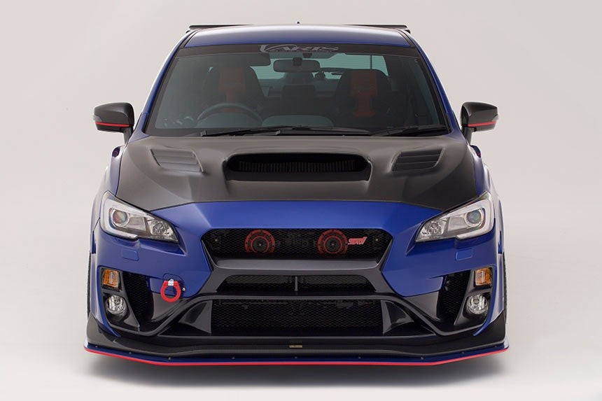 subaru wrx sti front lip