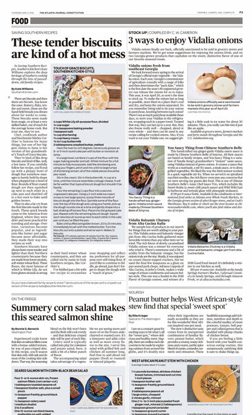 Vidalia Balsamic Onion Chutney Alta Cucina Italia featured Atlanta Journal Constitution Apr 2018