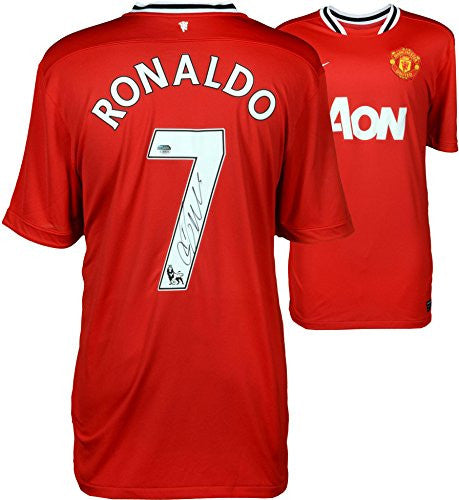 cristiano ronaldo signed manchester united shirt