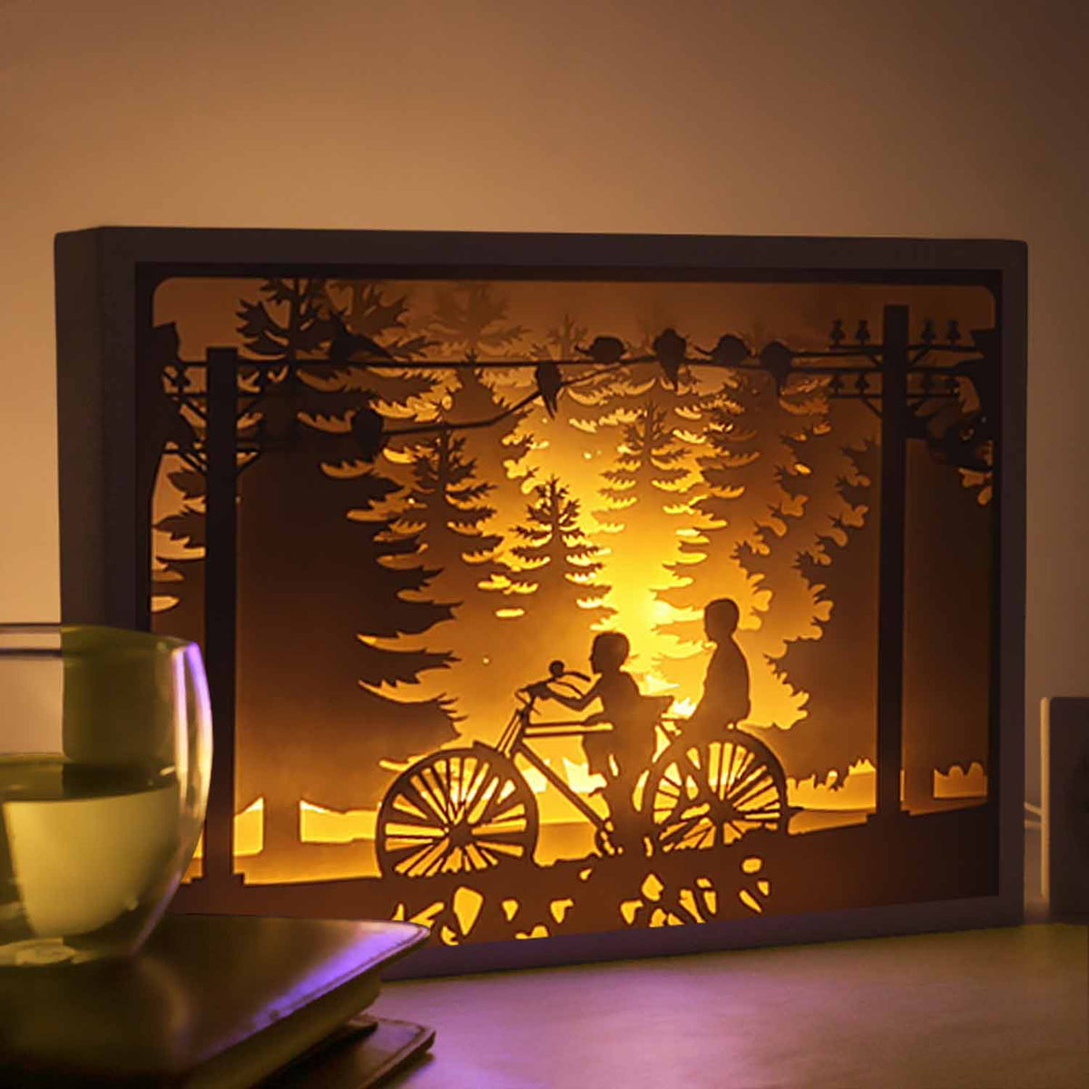 Papercut Light Boxes - Our childhood – VibesGenius