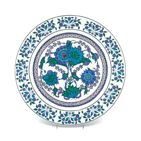 Iznik Plate Damascus Style