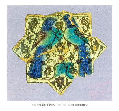Tile Seljuk First half of 13th century