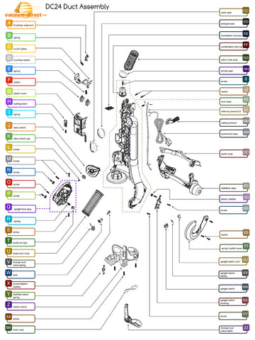 DC24 Duct Assembly