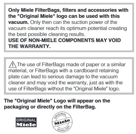 Miele Genuine Products